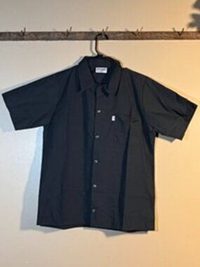 Uncommon Threads Unisex Snap Utility Shirt (Style 950) Black